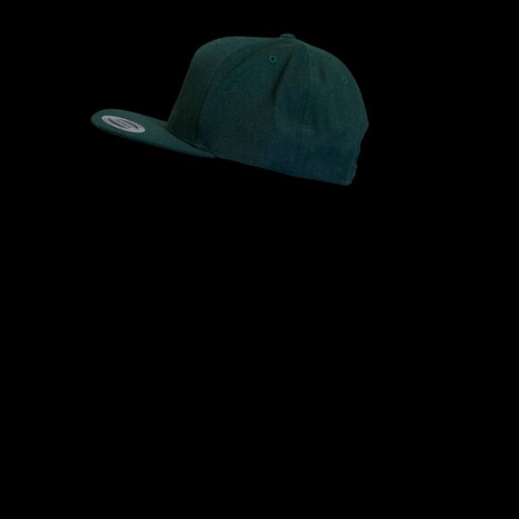 Alpha Bull Green Cap Adjustable Snap Back The Classics Yupoong - Picture 4 of 7
